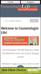Mobile Screenshot of cosmetologistlife.com